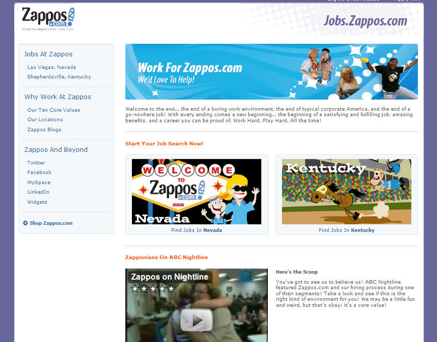 zappos jobs 300x235 From A to Z: Will Amazon Zap Zappos?