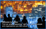 twitter home page