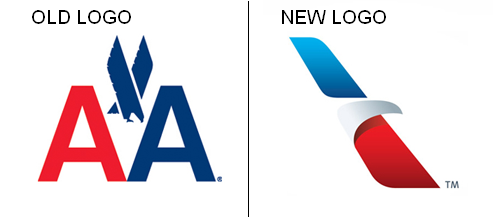 american airlines logo old and new