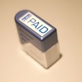 paid stamp