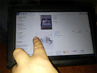 mcommerce tablet shopping