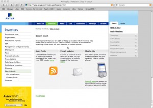 Multiple Platform News and Quotes Feeds