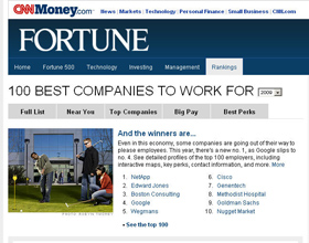 Employer Branding Fortune Top 100 Companies