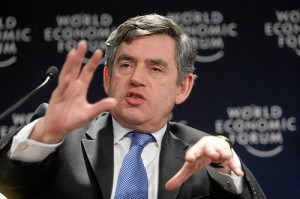 Gordon Brown at World Economic Forum, 2007