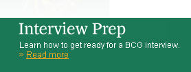 BCG: interview prep