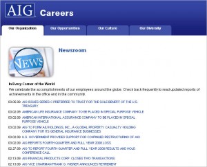 AIG Careers News