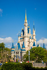 walt disney world: cinderella castle