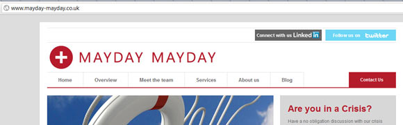 Mayday Mayday - cookie message removed