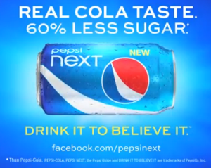 Pepsi Launches New Tagline for Pepsi Next