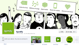 Spotify Turns Facebook Timeline into History of Music
