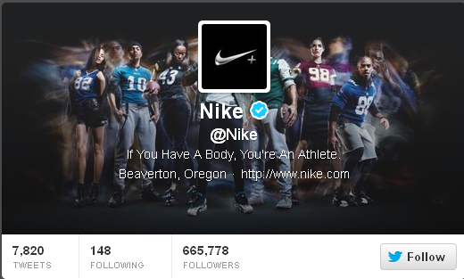 twitter nike