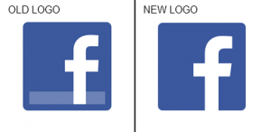 facebook f logo redesign