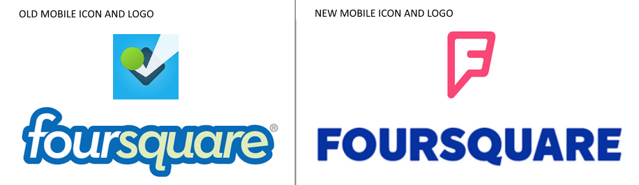 Foursquare's New Logo Redesign Goes Superhero